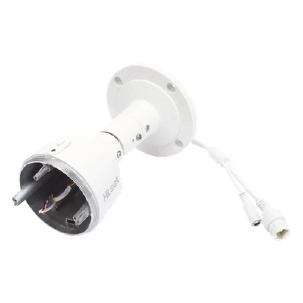 Tapadera Trasera con Salida de Cable / Sellado Hermético IP66 / Soporte Empotable Integrado / Aluminio Resistente / Compatible con Cámaras Bala IP Varifocal