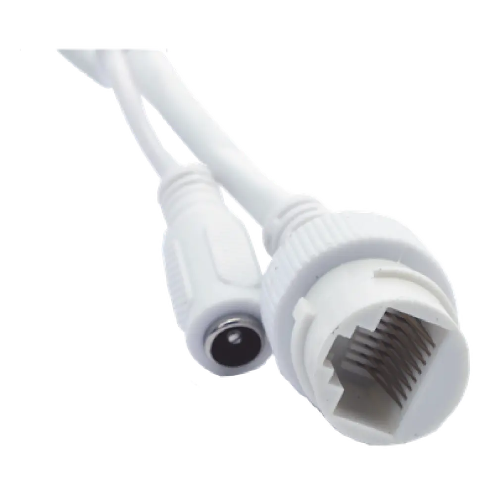 Tapadera Trasera con Salida de Cable / Sellado Hermético IP66 / Soporte Empotable Integrado / Aluminio Resistente / Compatible con Cámaras Bala IP Varifocal