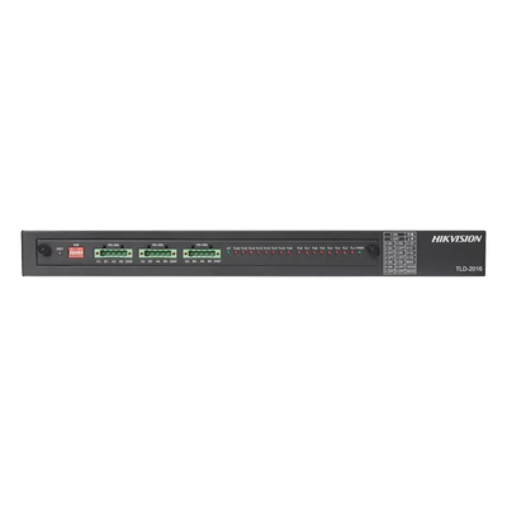 Detector de Señales de Tráfico / 16 Canales AC / 6 Puertos RS485 / Salida DC 5V / Detección 140-270 VAC / Rango -30℃ a +70℃