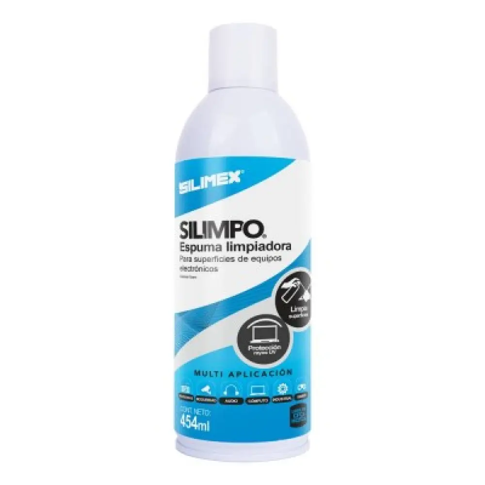 Espuma Limpiadora SILIMEX, Azul, Espuma