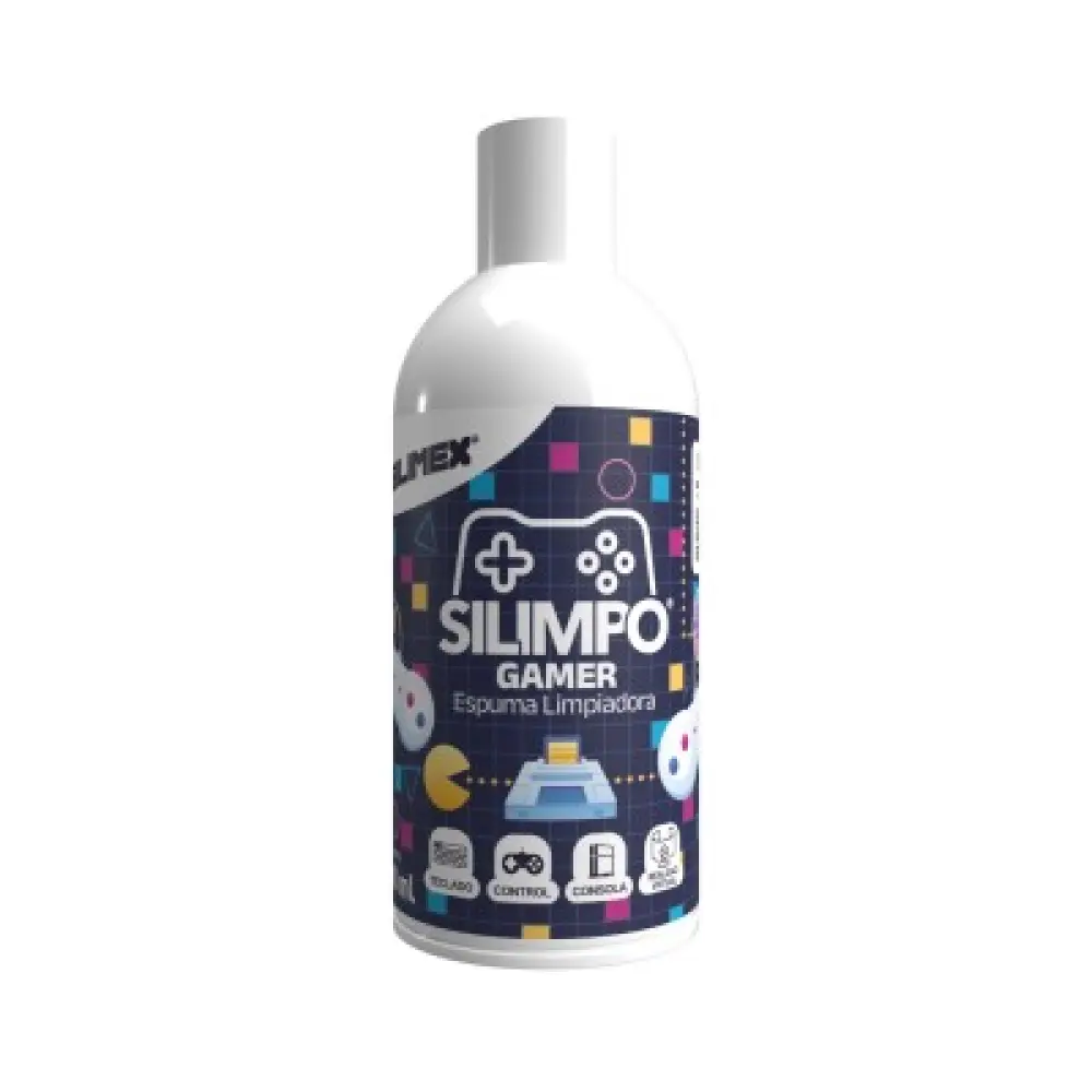 SILIMPO GAMER 300 ML La Espuma Limpiadora que Todo Gamer Necesita