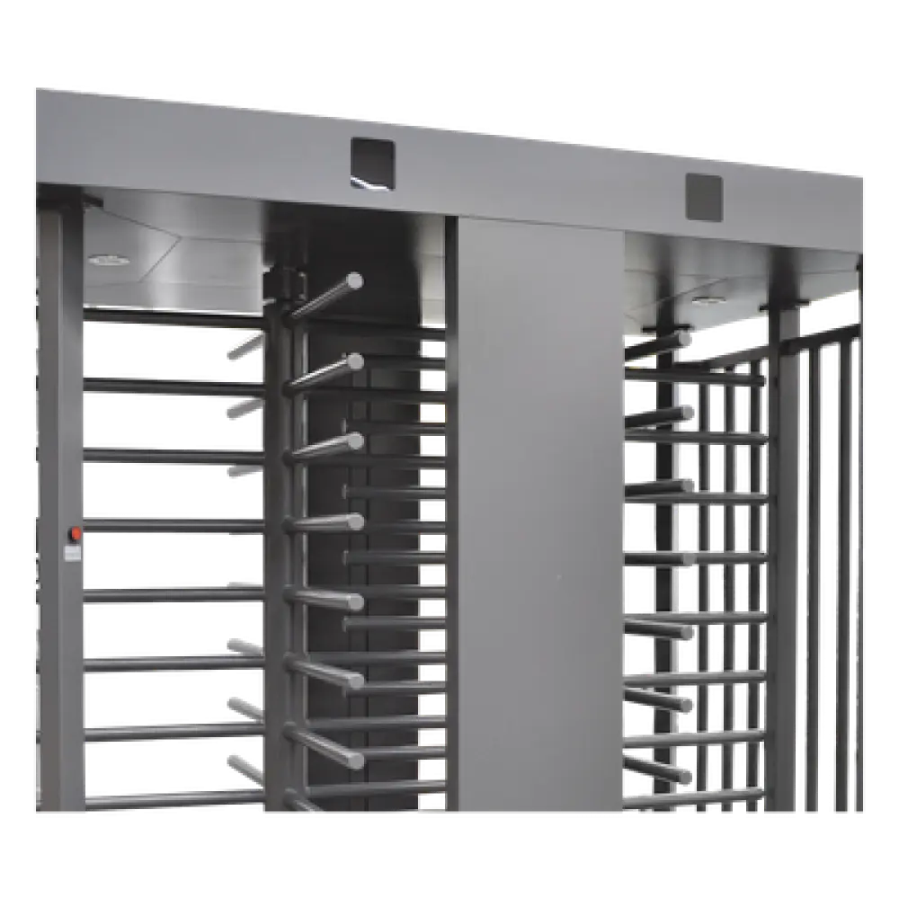 Torniquete de Cuerpo Completo / 4 Ejes de Seguridad / Rotación 90° / 30 Personas por Minuto / Interior/Exterior / 110 VCA / Acero al Carbón con Pintura Gris