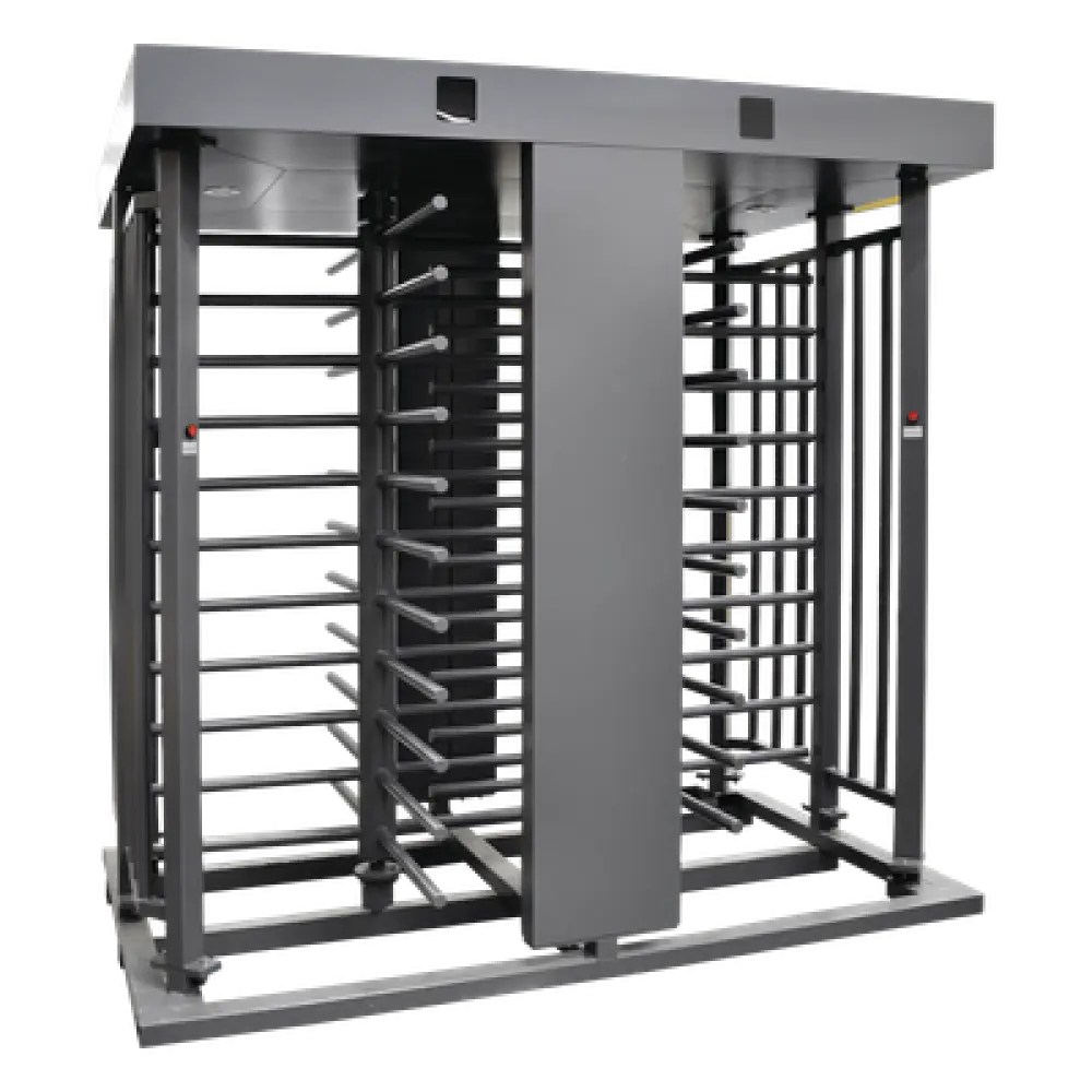 Torniquete de Cuerpo Completo / 4 Ejes de Seguridad / Rotación 90° / 30 Personas por Minuto / Interior/Exterior / 110 VCA / Acero al Carbón con Pintura Gris