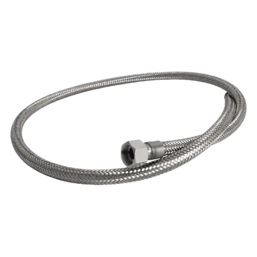 Manguera para Altas Temperaturas / 1.5 m (4.9 ft) / Acero Inoxidable / Conector Universal / Compatible con Gabinetes SHL701304 y SHL711304
