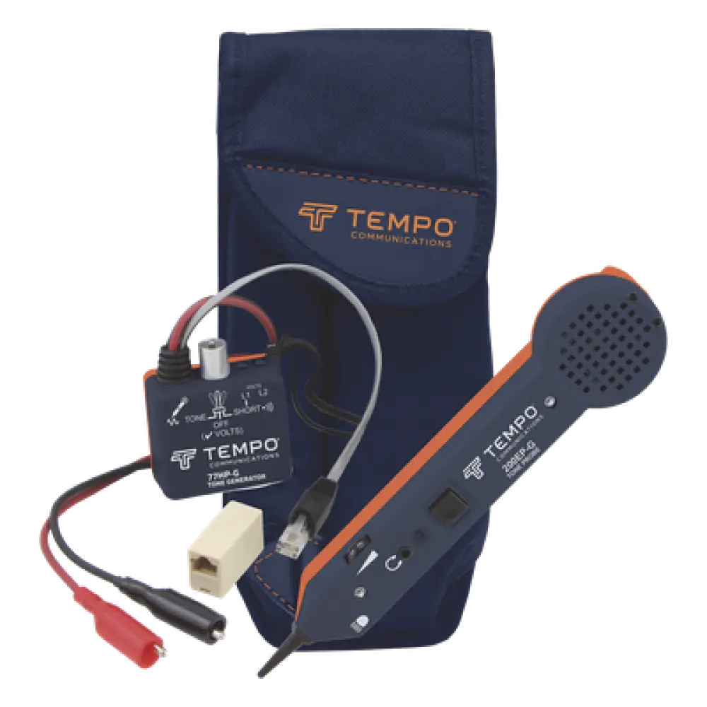 Generador de Tonos Profesional / Amplificador Inductivo / Rastreo 6,000 m (19,685 ft) / Auricular con Ganancia Ajustable
