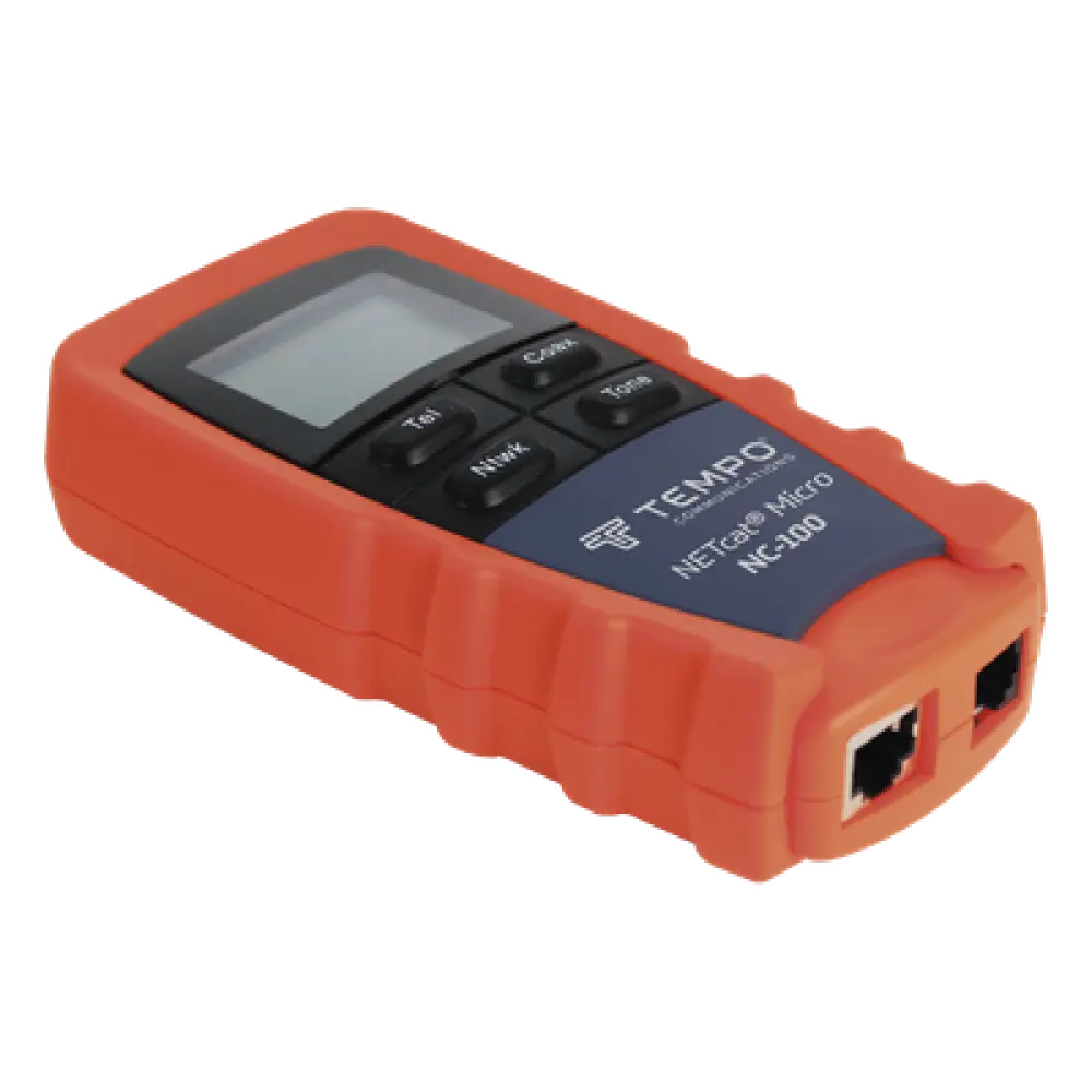 Probador de Cable / UTP STP Coaxial / Detección de Fallas / Control Remoto / Tono Digital / TIA/EIA LAN