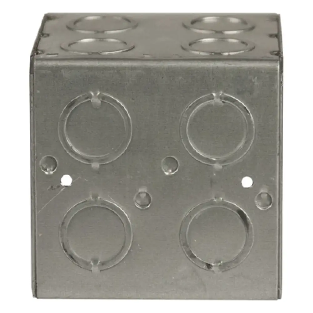Caja Multigang / 2 Gangs / 3.5 in Profundidad / 16 Entradas 1/2-3/4 in / 45 in³ / UL Listed