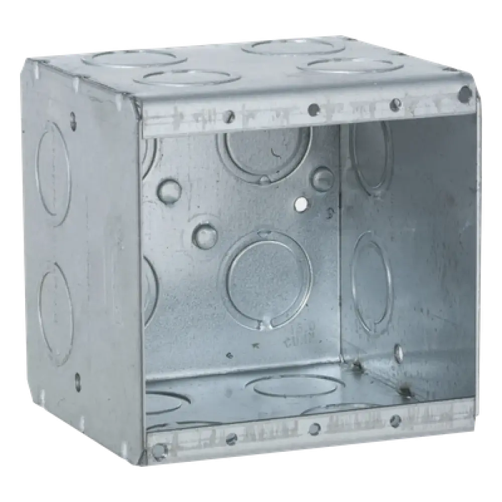 Caja Multigang / 2 Gangs / 3.5 in Profundidad / 16 Entradas 1/2-3/4 in / 45 in³ / UL Listed