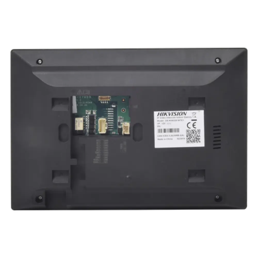 Monitor IP WiFi Touch Screen / Pantalla 7" / Resolución 1024 x 600 / Wi-Fi 2.4 GHz / Ethernet 10/100 Mbps / PoE Estándar / Audio Bidireccional / Integración 16 Cámaras IP 2 MP