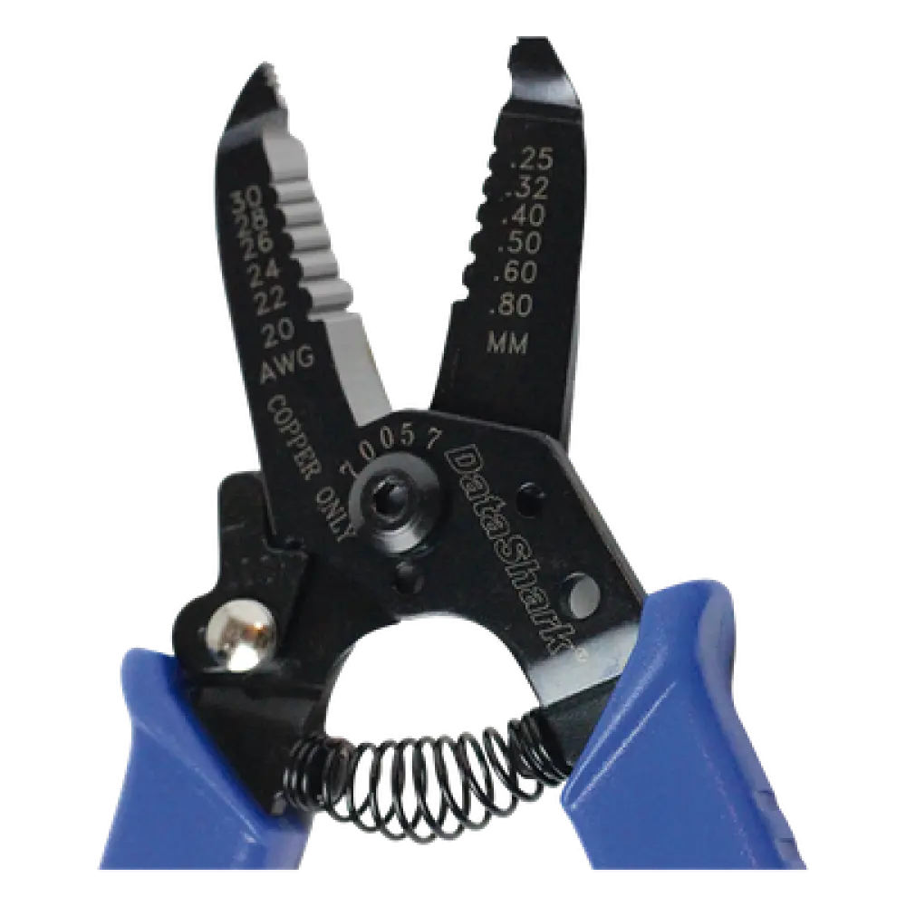 Pinzas de Precisión / Pelado 30-20 AWG / Cortador de Tornillos / Mordazas Frontales / Diseño Ergonómico