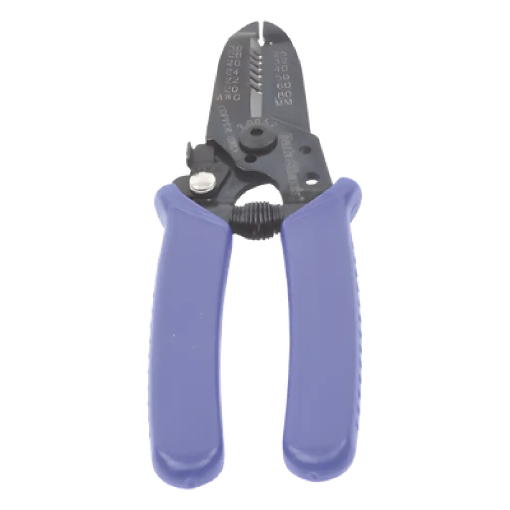 Pinzas de Precisión / Pelado 30-20 AWG / Cortador de Tornillos / Mordazas Frontales / Diseño Ergonómico