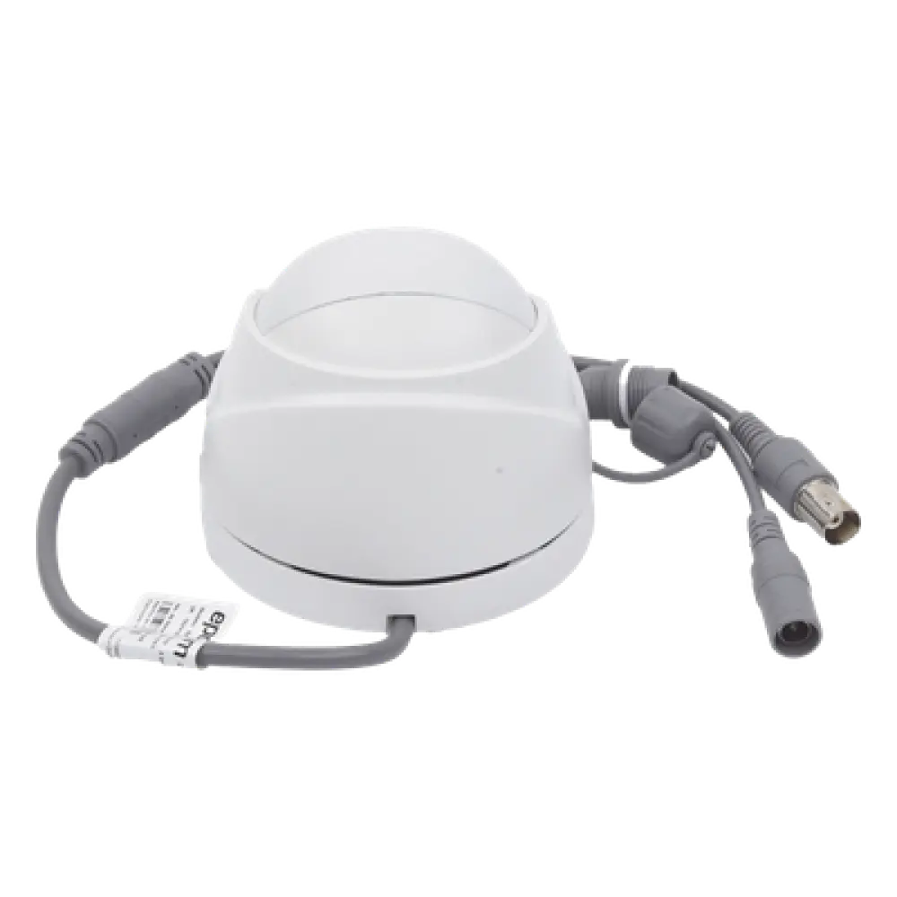 Cámara Turret TURBOHD / 2 Megapixel 1080p / Gran Angular 103° / IR EXIR 20 m (65.6 ft) / IP66 / Multiformato TVI-AHD-CVI-CVBS / Metal