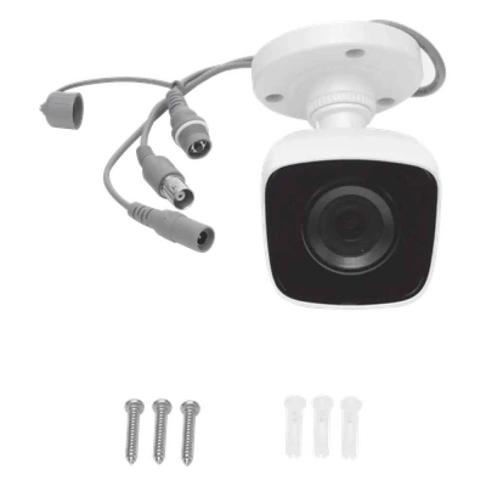 Cámara Bala TURBOHD / 2 Megapixel 1080p / Gran Angular 103° / IR EXIR 20 m (65.6 ft) / IP66 / Multitecnología TVI-AHD-CVI-CVBS