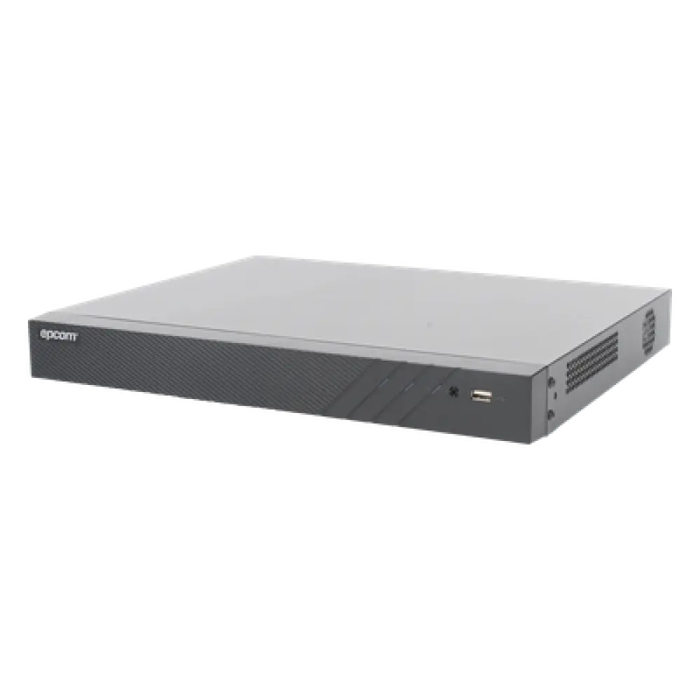 DVR Pentahíbrido / 32 Canales TurboHD + 8 Canales IP / 5 Megapixel Lite / AcuSense / Audio Bidireccional Coaxitron / 2 Bahías HDD / H.265+ / Salida Full HD