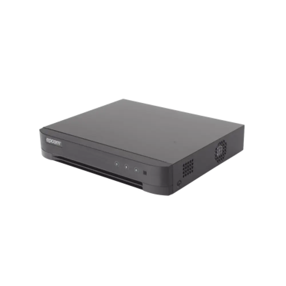 DVR Pentahíbrido / 16 Canales TURBOHD + 8 Canales IP / 5 Megapixel Lite / Audio Bidireccional por Coaxitron / ACUSENSE / 1 Bahía HDD 10 TB / Salida HDMI+VGA Full HD