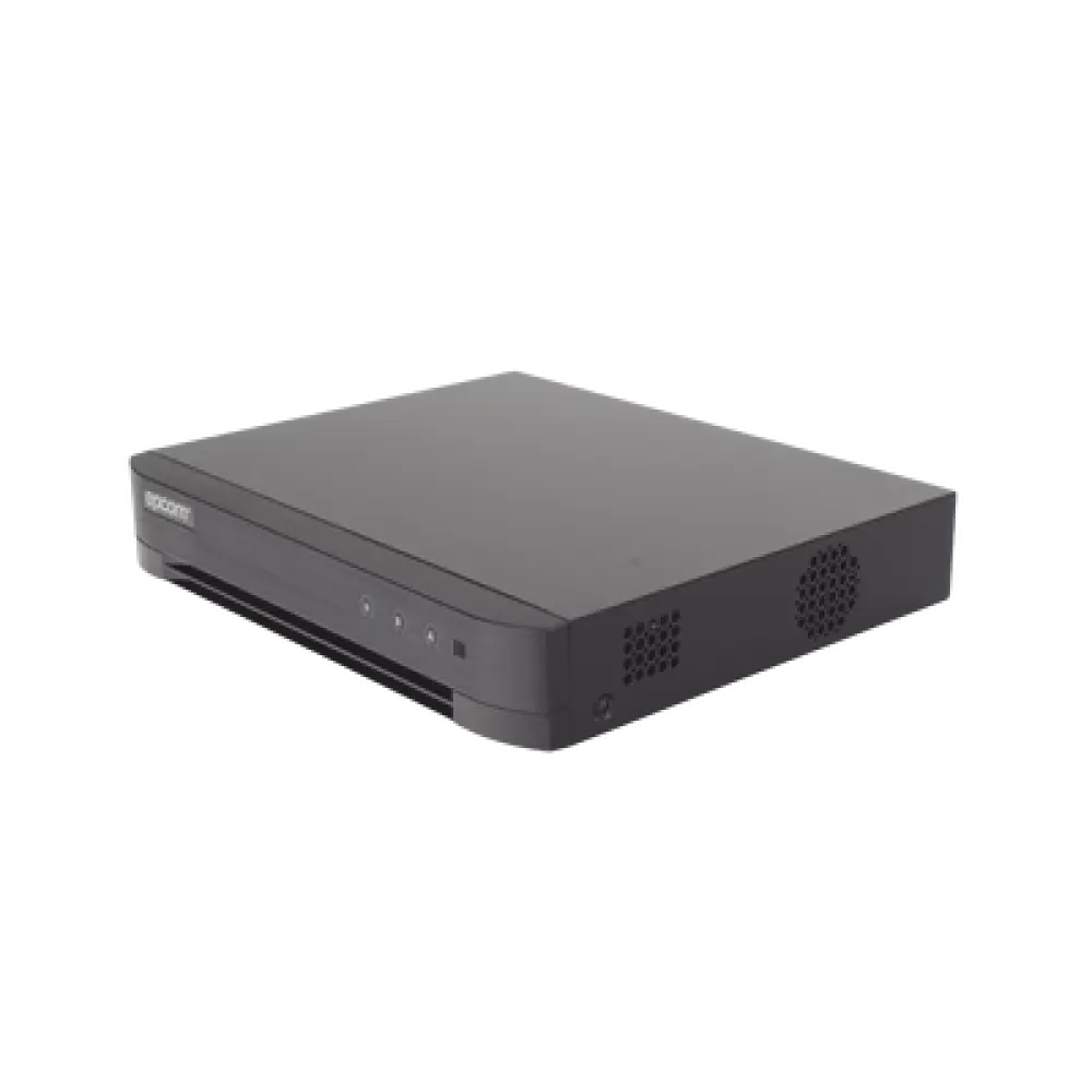 DVR Pentahíbrido / 12 Canales / 8 TURBOHD + 4 IP / 5 Megapixel Lite / Audio Bidireccional por Coaxitron / AcuSense / H.265+ / 1 Bahía HDD 10 TB / Salida HDMI y VGA Full HD