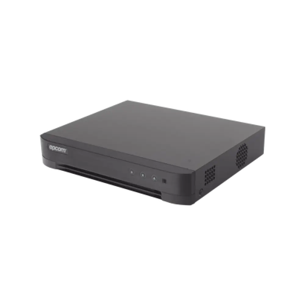 DVR Pentahíbrido / 6 Canales / 4 TURBOHD + 2 IP / 3K Lite / Audio Bidireccional Coaxitron / AcuSense / H.265+ / 1 Bahía HDD 10 TB