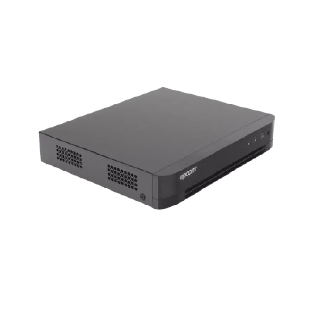 DVR Pentahíbrido / 6 Canales / 4 TURBOHD + 2 IP / 3K Lite / Audio Bidireccional Coaxitron / AcuSense / H.265+ / 1 Bahía HDD 10 TB