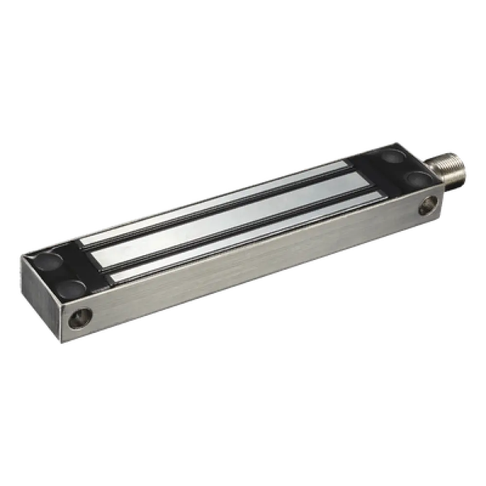 Chapa Magnética Electromagnética / 280 kg (600 lbs) / IP68 / 12/24 VCC / Sensor de Estado / -10 a 55°C