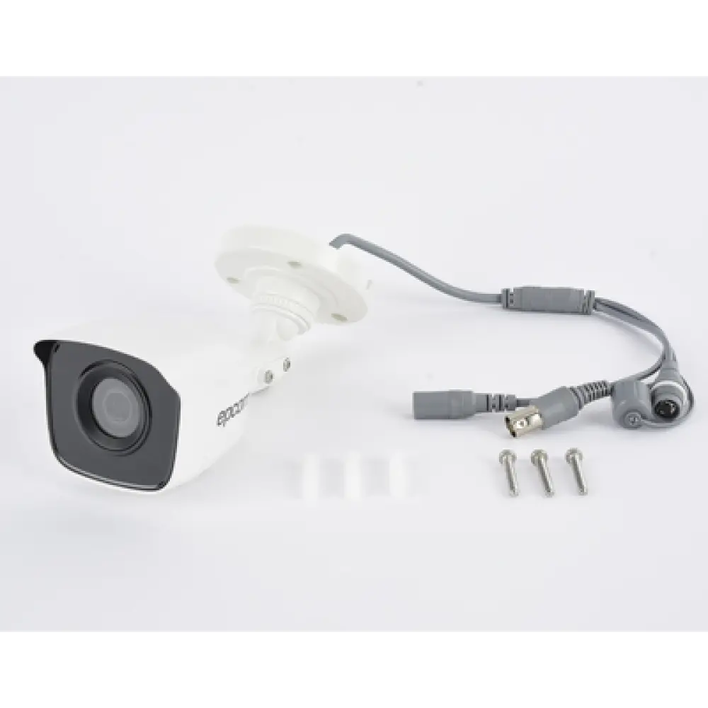 Cámara Bala TURBOHD / 5 Megapixel / Lente 2.8 mm / IR EXIR 20 m (65.6 ft) / IP66 / 4 Tecnologías / Policarbonato