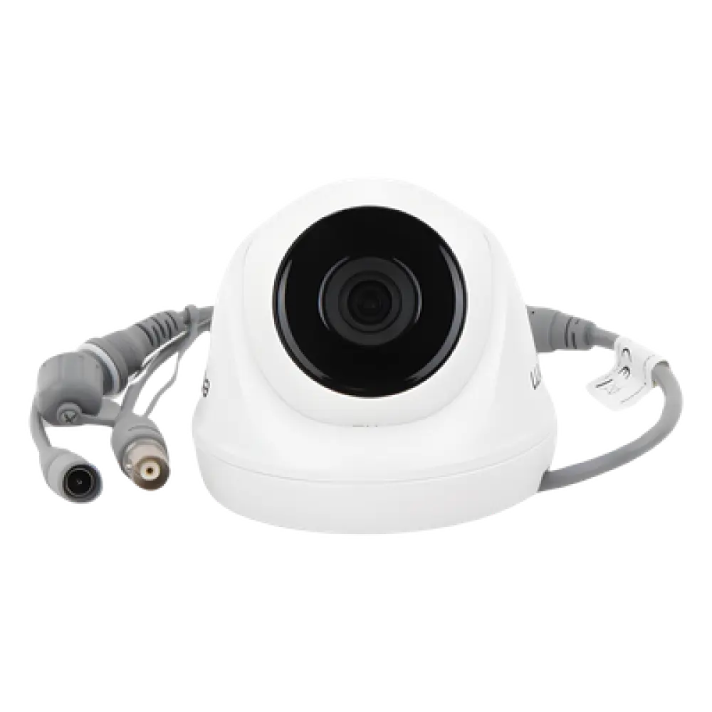 Cámara Turret TURBOHD / 5 Megapixel / 85° de Apertura / IR EXIR 20 m (65.6 ft) / 4 Tecnologías de Video / Interior / Policarbonato