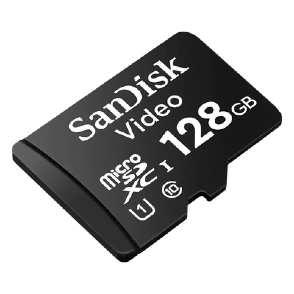 Memoria microSD / 128 GB / Alta Resistencia / Videovigilancia / Clase 10 / 80 MB/s / -25°C a 85°C