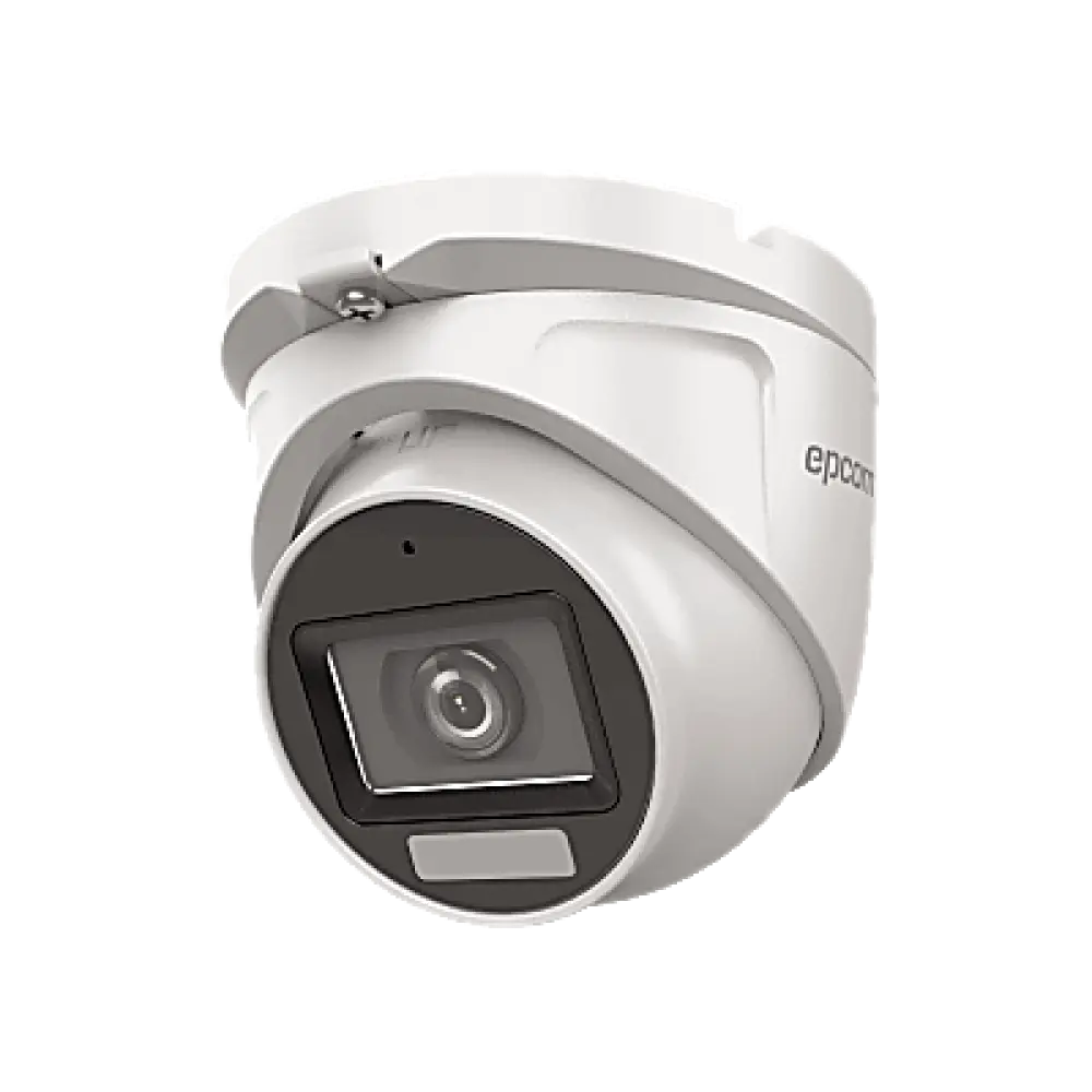 Cámara Turret TurboHD / 3K / Dual Light 20 m (65.6 ft) / Audio por Coaxitron / IP66 / WDR Digital