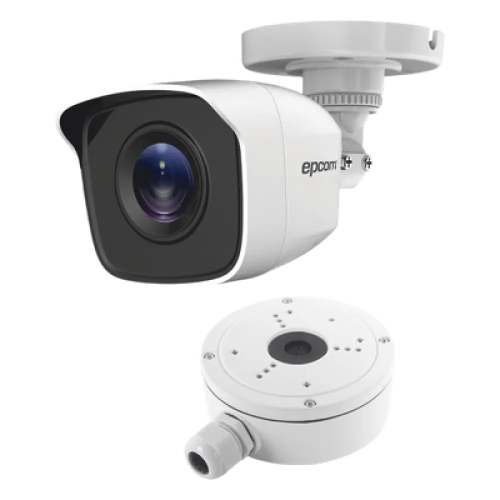 Cámara Bala TURBOHD / 2 Megapixel / Lente 2.8 mm / IR 20 m (65.6 ft) / 4 Tecnologías Seleccionables / IP66