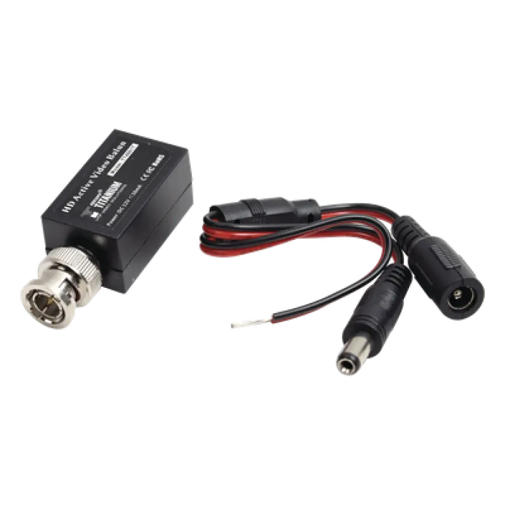 Transmisor de Video Activo / 2 MP / Alcance 400 m (1312.3 ft) / HD-TVI/CVI/AHD/CVBS / Protección contra Sobretensión / UTP