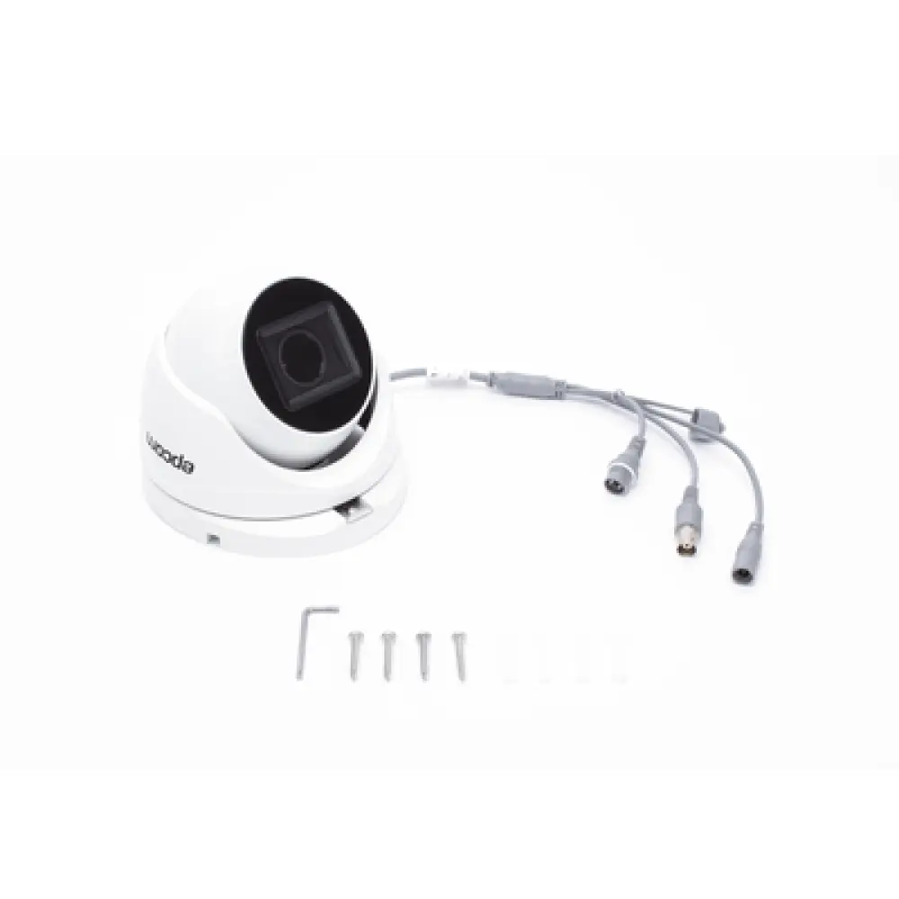 Cámara Turret TURBOHD / 2 Megapixel 1080p / Lente Motorizado 2.7-13.5 mm / Zoom Óptico 5x / IR EXIR 70 m (229.7 ft) / Ultra Baja Iluminación 0.005 Lux / IP67 / Metal / 4 Tecnologías