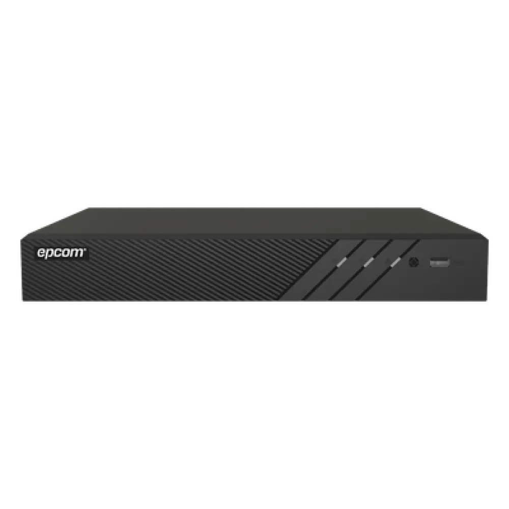 DVR Pentahíbrido / 12 Canales Totales / 8 TURBOHD + 4 IP / 5 Megapixel Lite / Audio Bidireccional Coaxitron / Reconocimiento Facial / AcuSense / HDMI Full HD / 1 Bahía HDD 10 TB