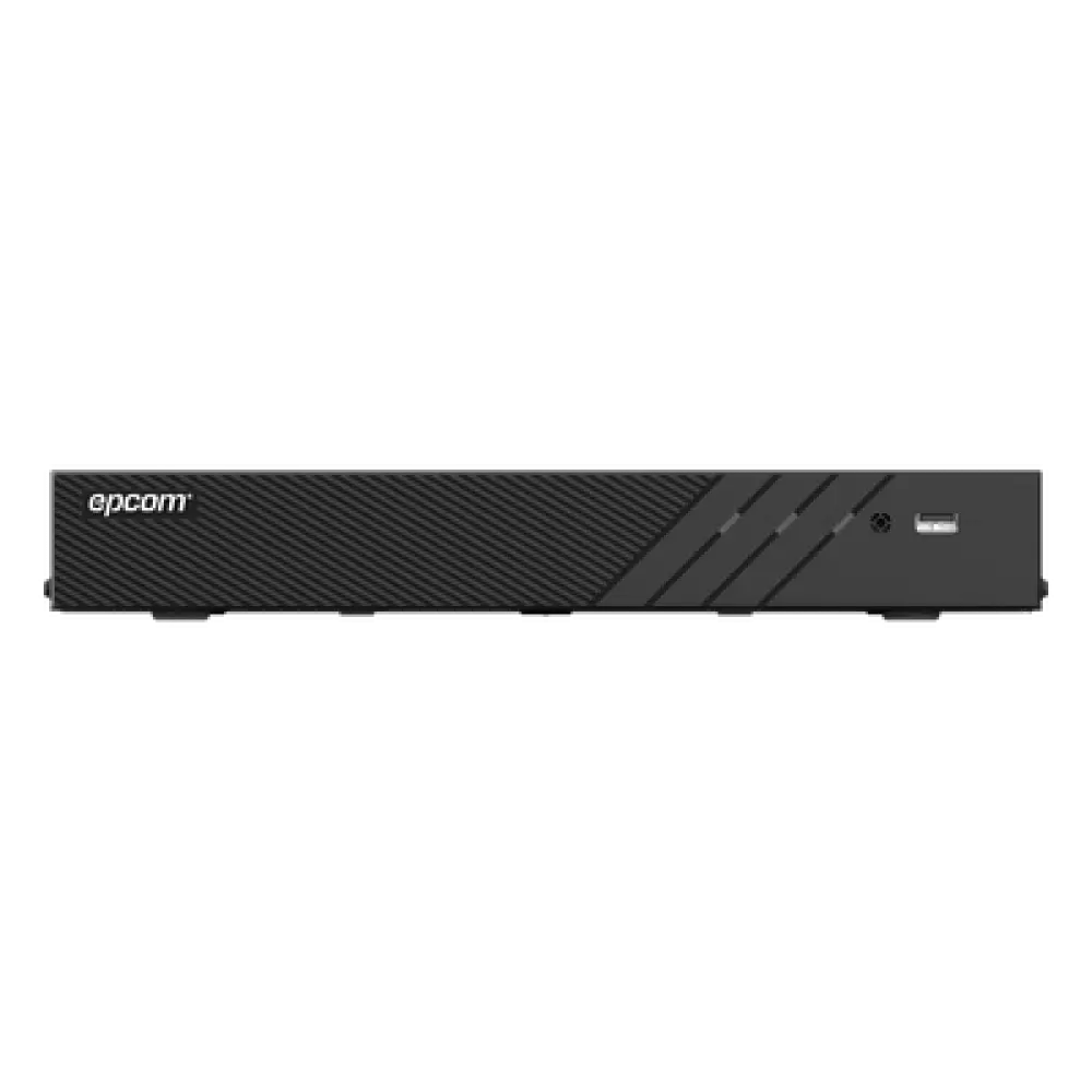 DVR Pentahíbrido / 12 Canales Totales / 8 TURBOHD + 4 IP / 5 Megapixel Lite / Audio Bidireccional Coaxitron / Reconocimiento Facial / AcuSense / HDMI Full HD / 1 Bahía HDD 10 TB