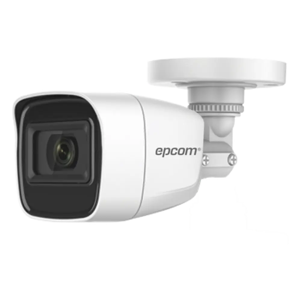 Cámara Bala TURBOHD / 2 Megapixel / Gran Angular 106.4° / IR 25 m (82 ft) / IP66 / Audio por Coaxitron / 4 Tecnologías
