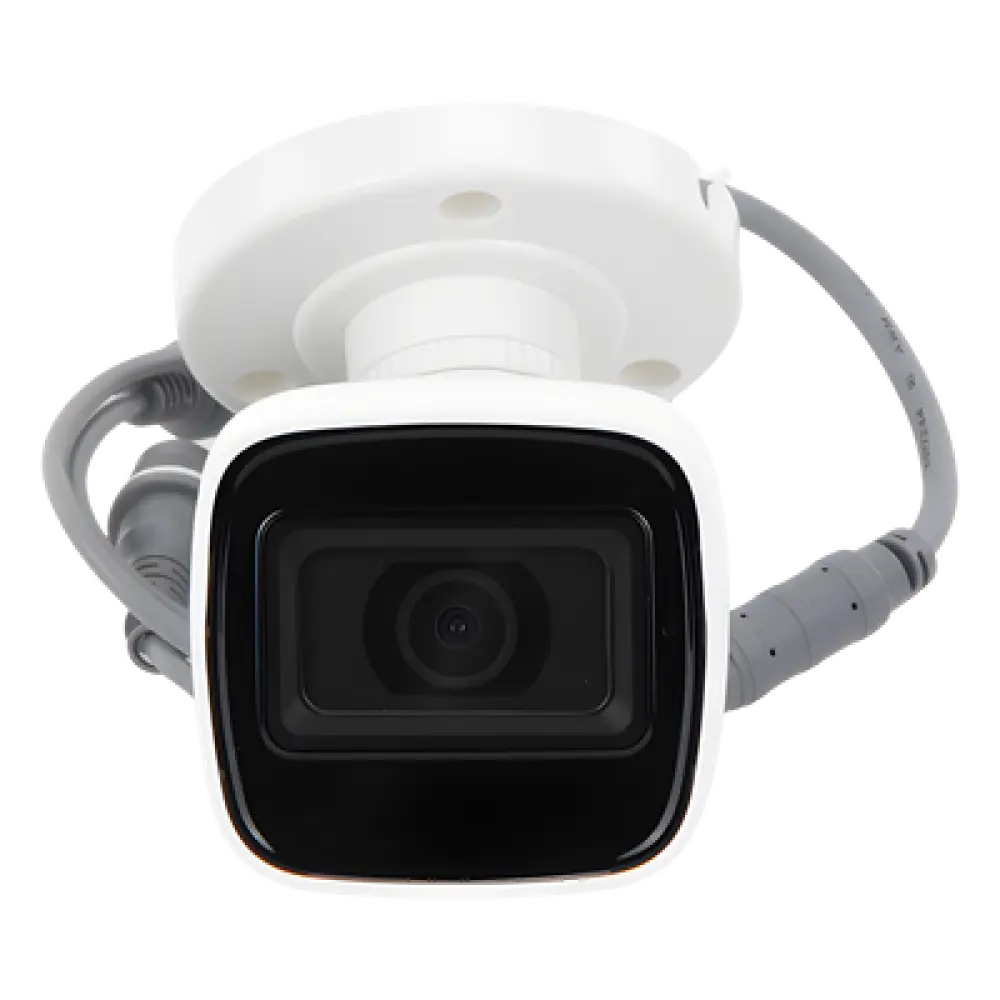 Cámara Bala TURBOHD / 2 Megapixel / Gran Angular 106.4° / IR 25 m (82 ft) / IP66 / Audio por Coaxitron / 4 Tecnologías