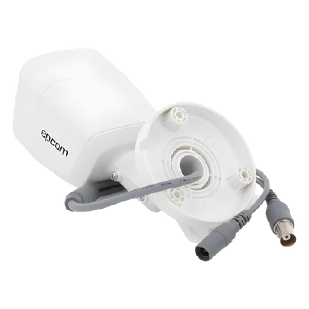 Cámara Bala TURBOHD / 2 Megapixel / Gran Angular 106.4° / IR 25 m (82 ft) / IP66 / Audio por Coaxitron / 4 Tecnologías