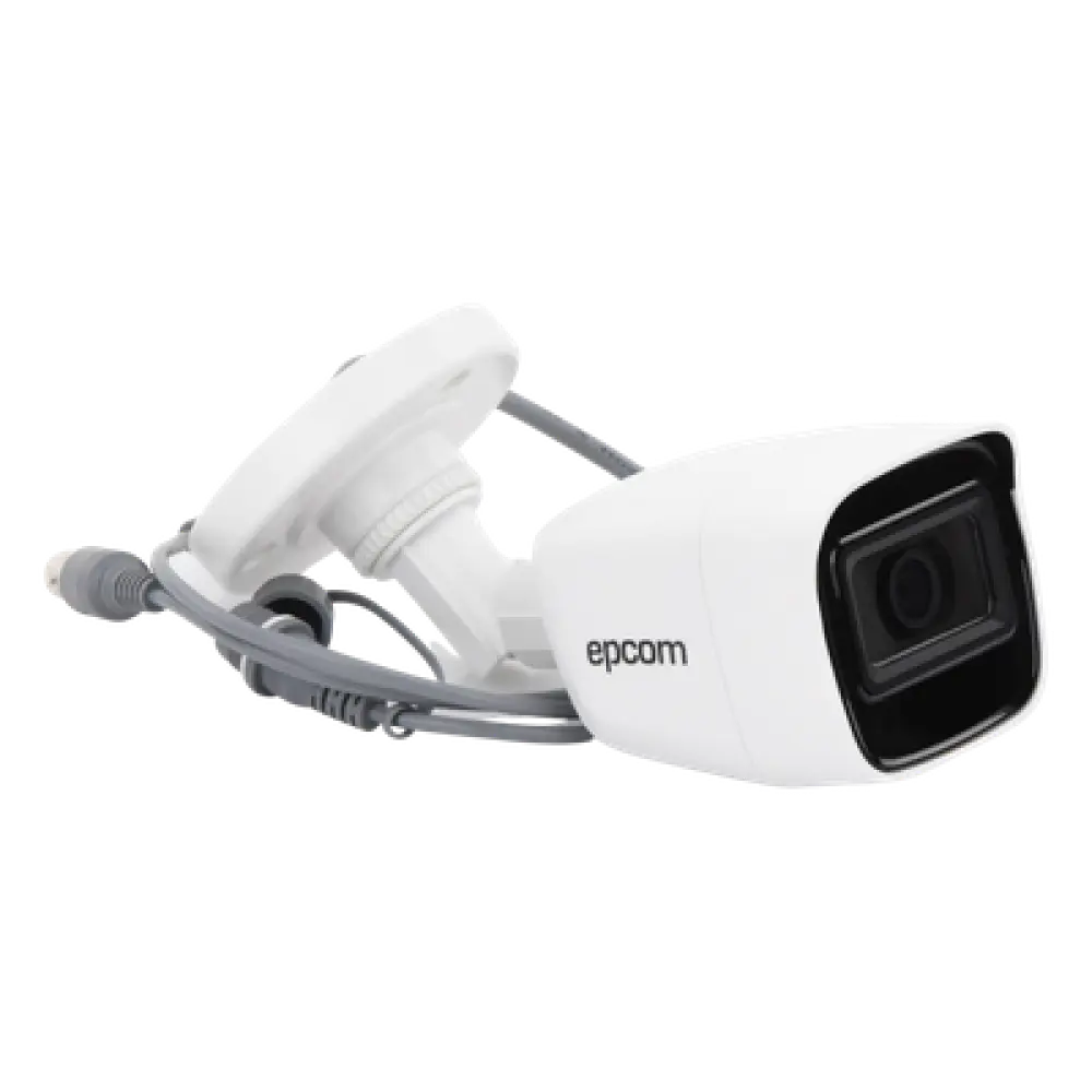 Cámara Bala TURBOHD / 2 Megapixel / Gran Angular 106.4° / IR 25 m (82 ft) / IP66 / Audio por Coaxitron / 4 Tecnologías