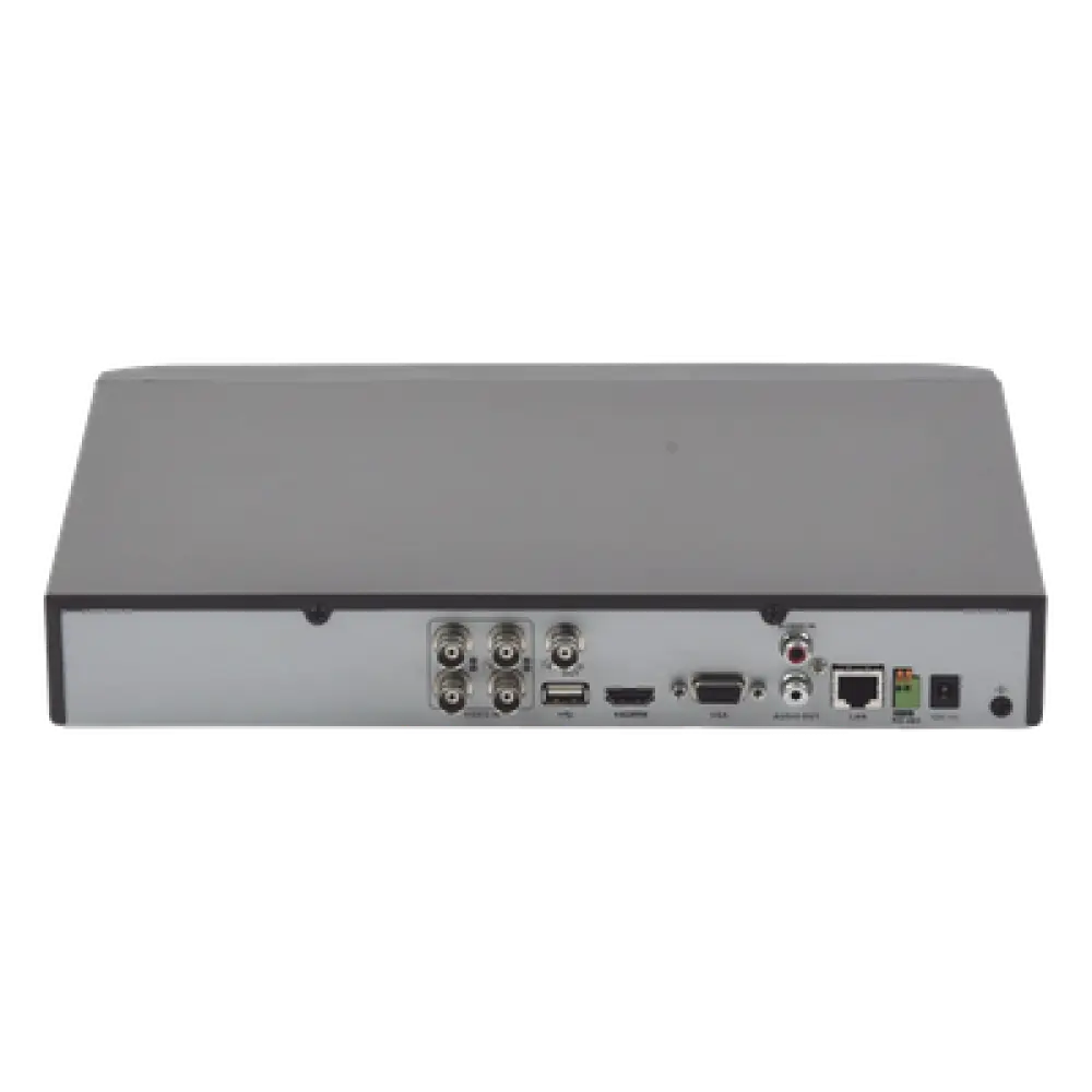 DVR TurboHD / 4 Canales + 2 IP / 5 Megapixel Lite / AcuSense / Audio por Coaxitron / 1 Bahía HDD 10 TB / Salida Full HD