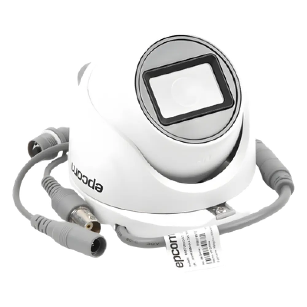 Turret TURBOHD / 5 MP / Lente 2.8 mm / 85° FOV / IR EXIR 30 m / IP67 / Metal / 4 en 1 / dWDR