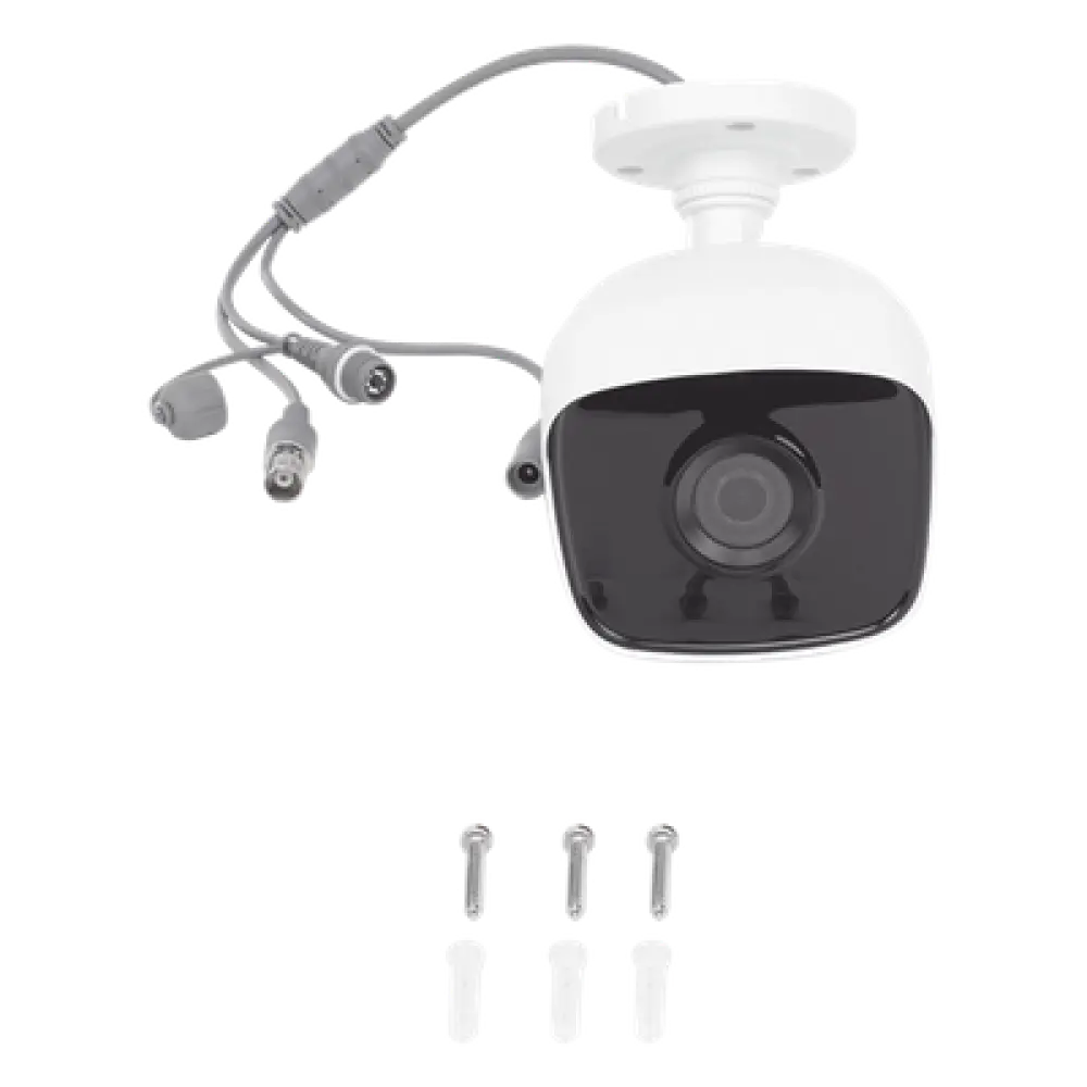 Cámara Bala TURBOHD / 2 Megapixel 1080p / Gran Angular 103° / IR EXIR 40 m (131.2 ft) / IP66 / Metal / -40°C a 60°C