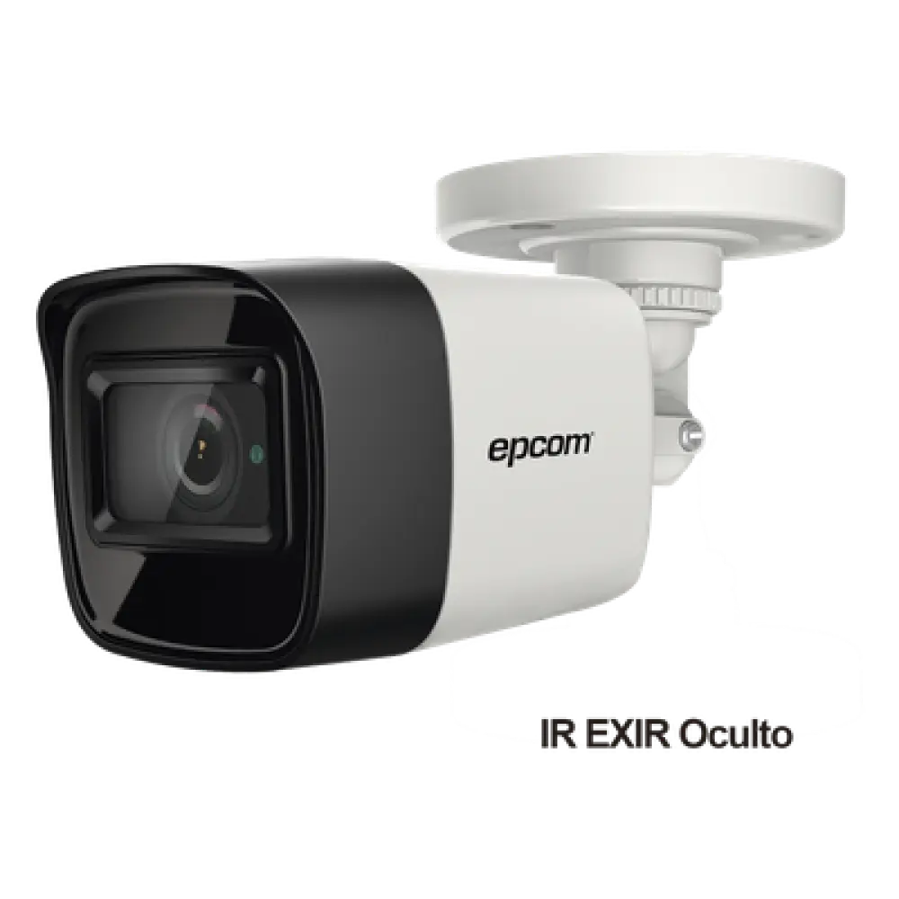 Cámara Bala TURBOHD / 8 Megapixel / Gran Angular 102.9° / IR EXIR 30 m (98.4 ft) / IP67 / 4 Tecnologías / dWDR