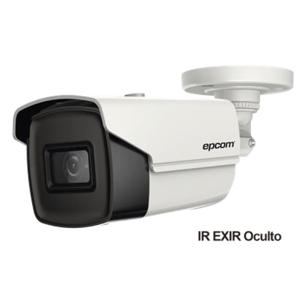 Bala TURBOHD / 4K 8.29 MP / Gran Angular 102.9° / Lente 2.8 mm / IR EXIR 60 m / Exterior IP67 / dWDR / -40°C a 60°C