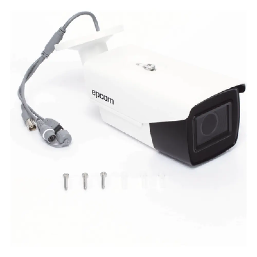 Cámara Bala TURBOHD / 2 Megapixel 1080p / Lente Motorizado 2.7-13.5 mm / IR EXIR 70 m (229.7 ft) / Ultra Baja Iluminación 0.005 Lux / IP67 / Alimentación Dual 12 VCC / 24 VCA