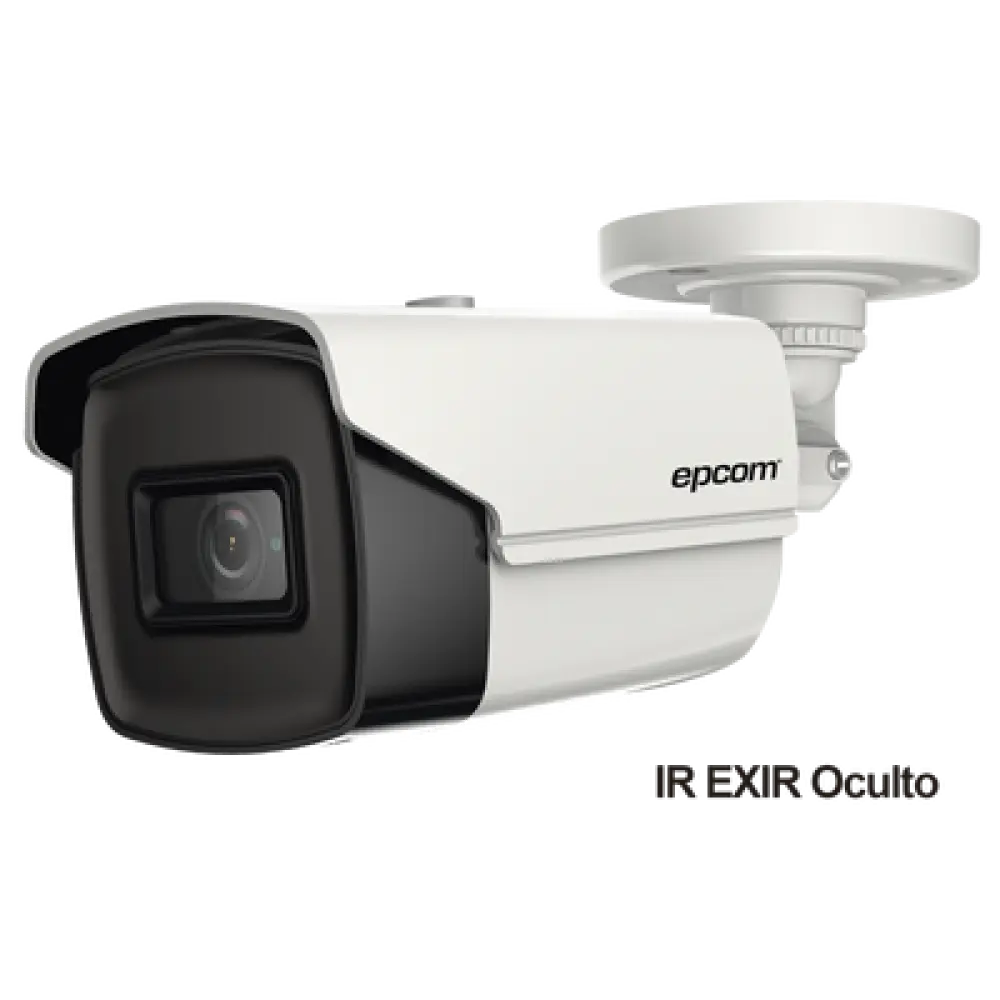 Cámara Bala TurboHD / 8 MP / Gran Angular 102.2º / EXIR 60 m (196.85 ft) / IP67 / 4-en-1