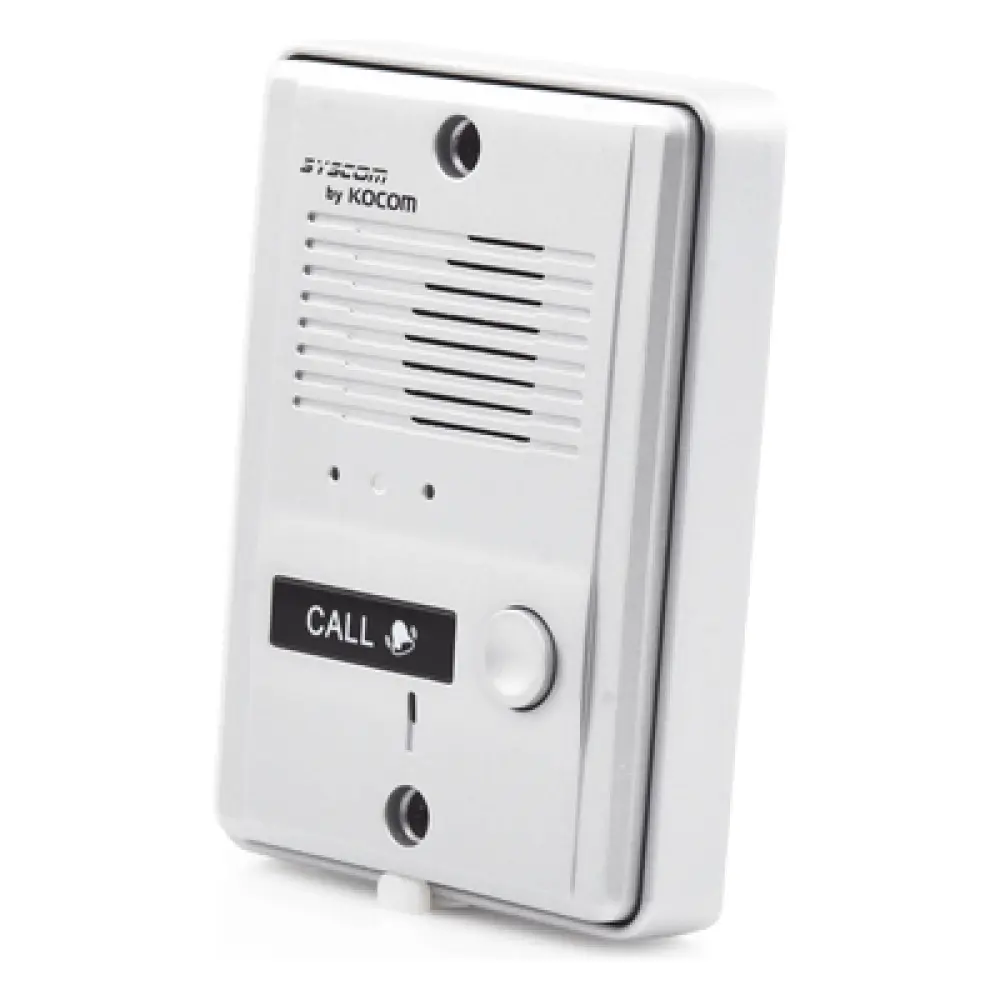 Frente de Calle Metálico / Audio Portero / Compatible KDP601A1M / Compatible KDP602A/D / Uso Exterior