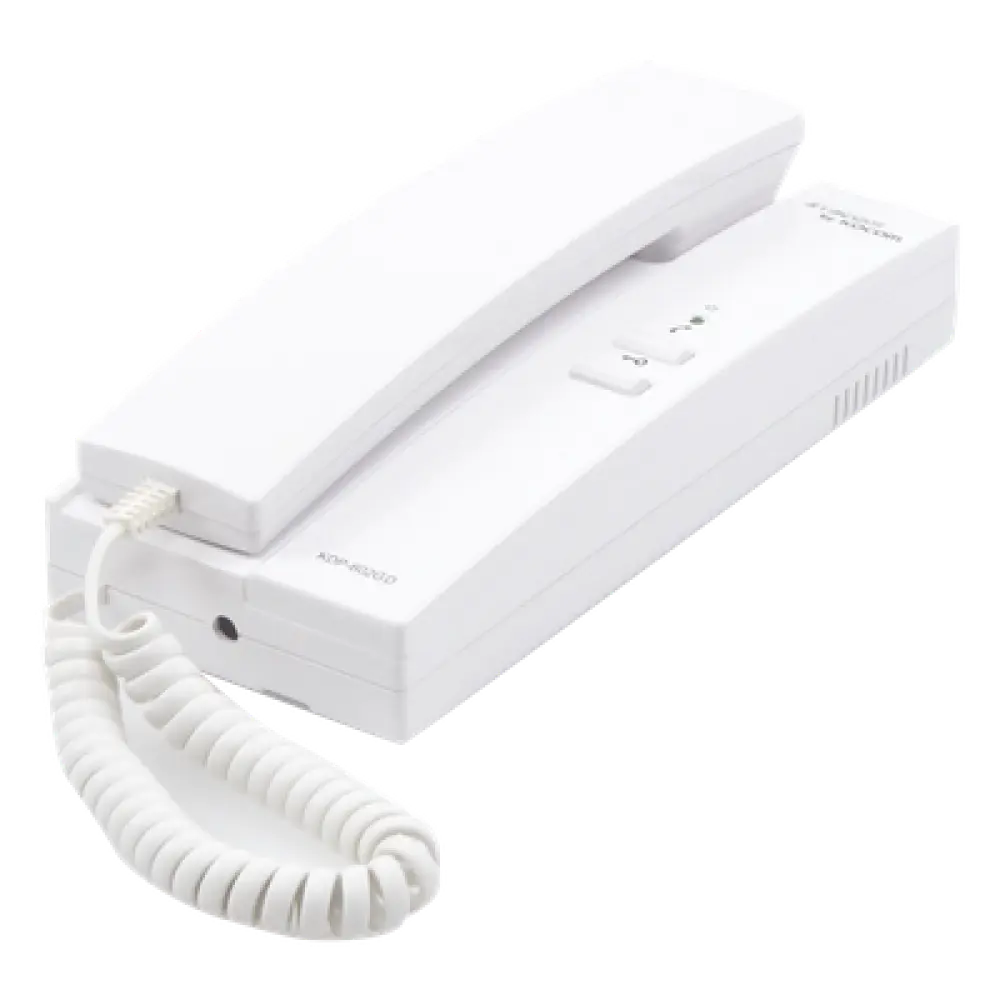 Auricular de 4 Hilos / Compatible con Sistema KLPC420R / Alimentación por Distribuidor KVSA / Aviso de Timbre Integrado