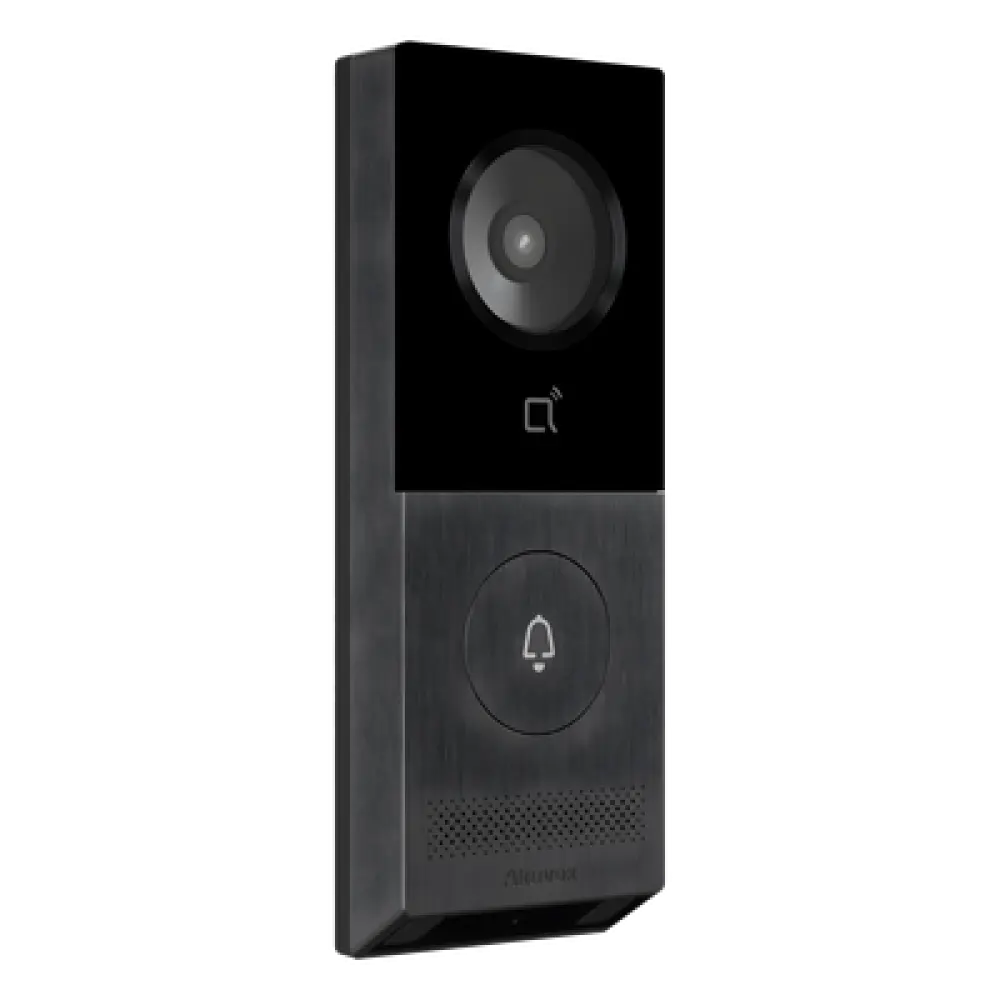 Videoportero IP / 5 MP + 2 MP / Detección de Paquetes / Escaneo QR / SIP y ONVIF / PoE / IP66 / IK08