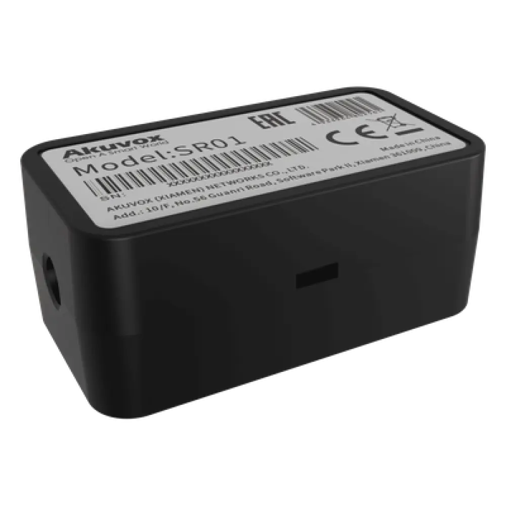 Módulo I/O para Control de Puerta / Comunicación Encriptada RS-485 / 1 Salida Relay NO/COM/NC / 1 Entrada Botón de Salida / Temperatura -20°C ~ +60°C / Interior