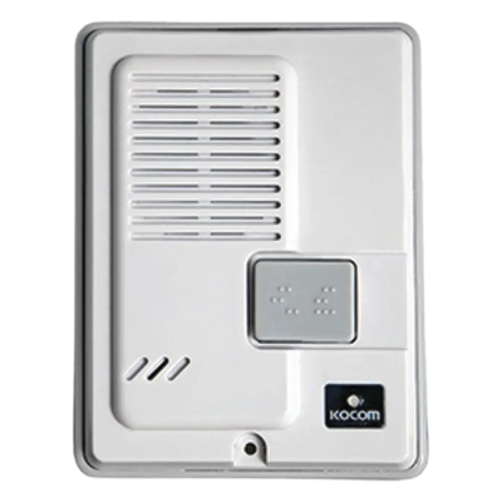 Frente de Calle para Interfón / Plástico / 4 Hilos con Polaridad / Montaje Superficie / DC 24V (1.2A)