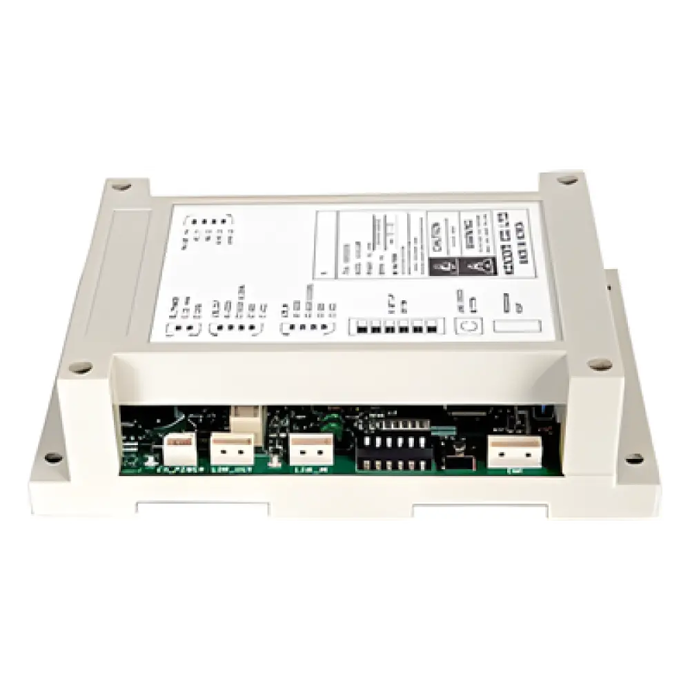 Distribuidor de video-portero / 4 departamentos / Cableado 4 hilos / Dipswitch / -10°C a +50°C / 13V DC