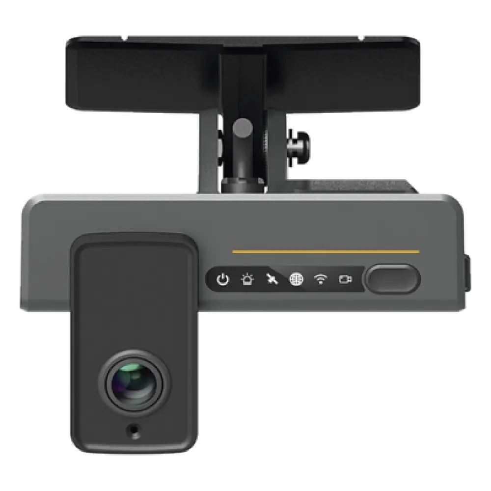 Dashcam Dual IP / 5 MP Frontal / 2 MP Interior / ADAS y DSM / 4G GPS / MicroSD 256 GB / Full HD